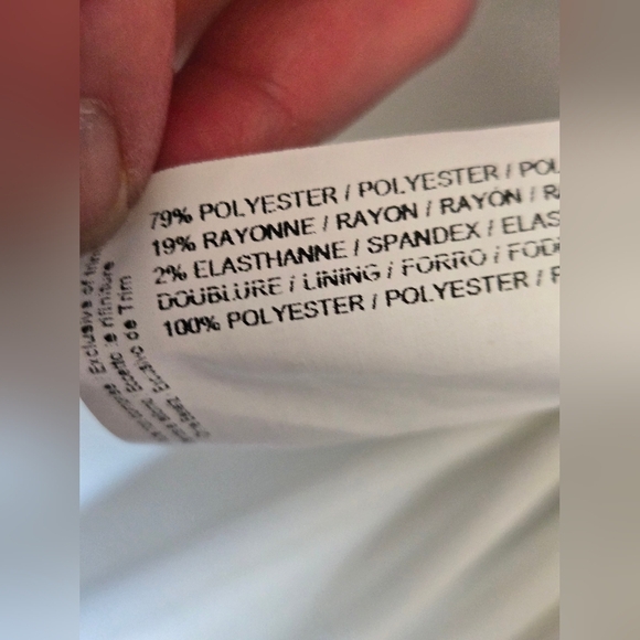 MICHAEL KORS Striped Orange and White Hooded Sweater With Gold Chain. Medium - Picture 13 of 13